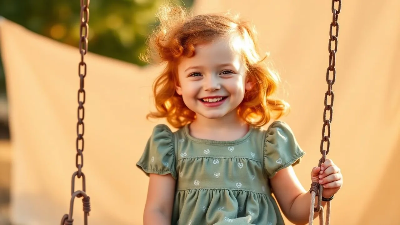 Girl in comfortable casual outfits for girls kids